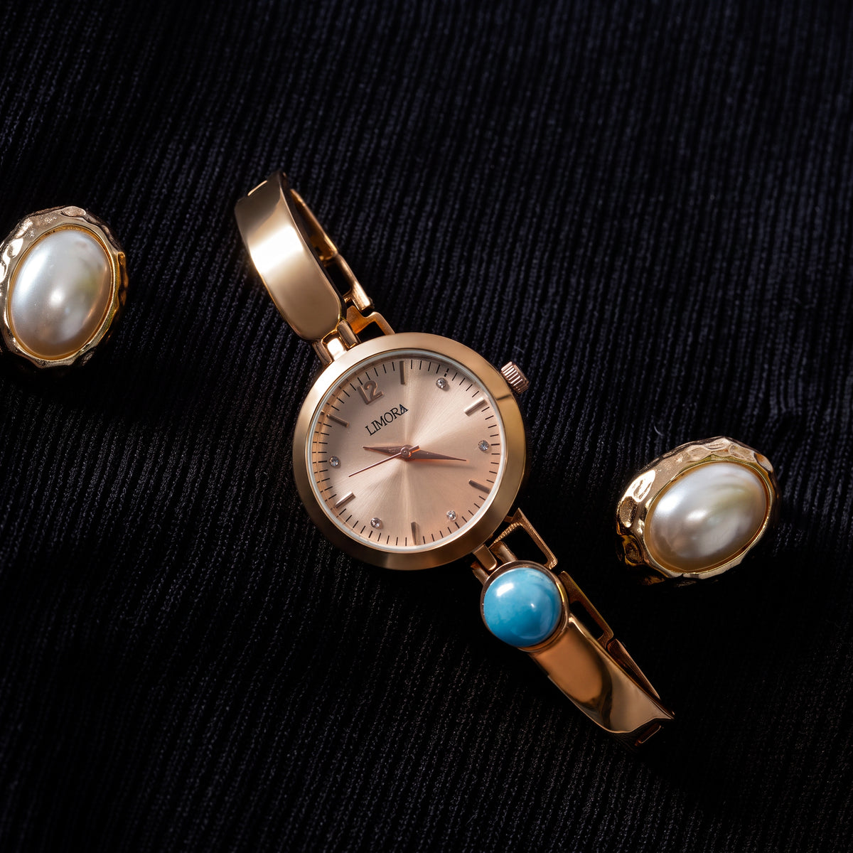 Limora Bella Gold Stainless Steel Women's Watch