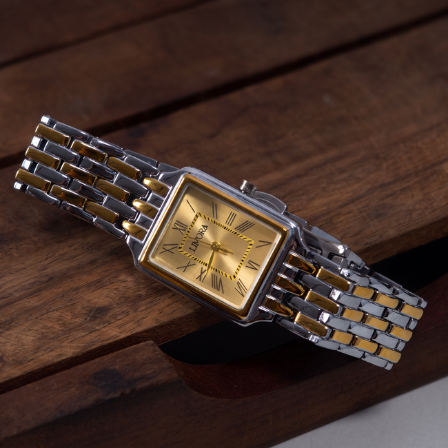 Limora Regal Collection Champagne Dual Tone Watch for Women