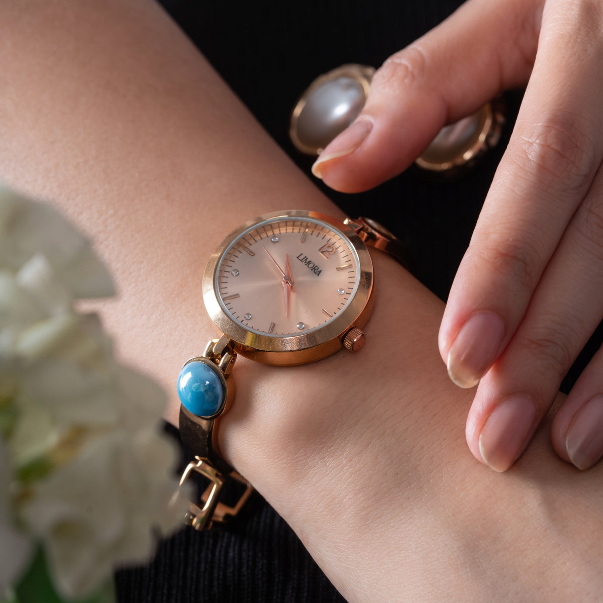 Limora Bella Gold Stainless Steel Women's Watch