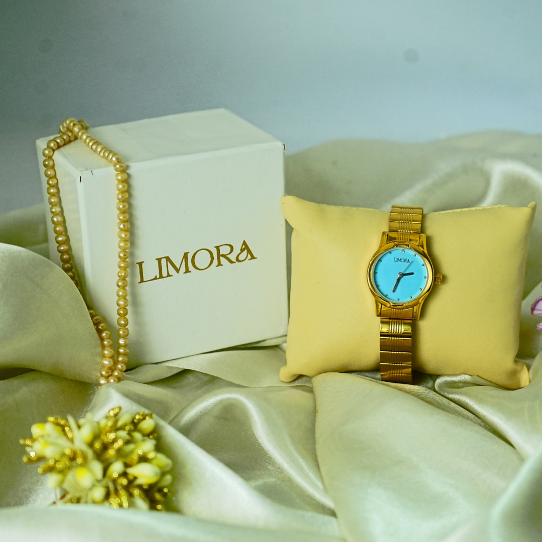 Limora Gold Sky Blue